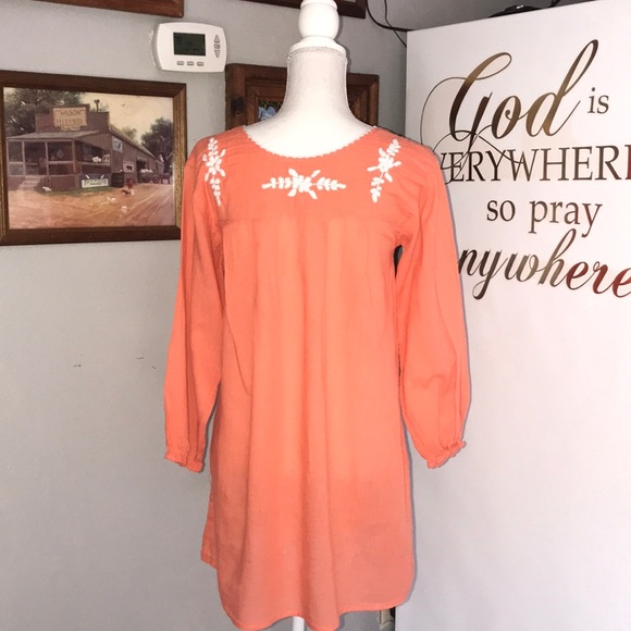 Embroidered Peasant Top - Picture 2 of 7